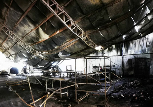 Cobro de seguro por incendio