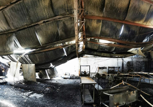 Cobranza de seguro por incendio